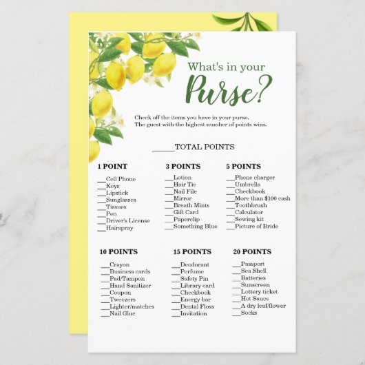 Lemon Theme Wat zit er in je paardenschoeisel? (Voorkant / Achterkant)