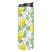 Lemon Thermal Tumbler Thermosbeker (Gedraaid links)