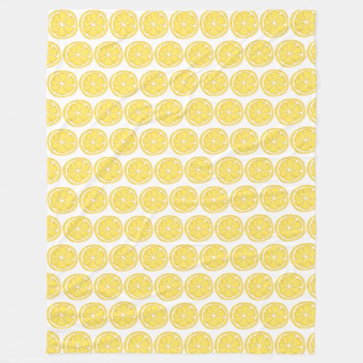 Lemon Thleece Throw Blanket Fleece Deken (Voorkant)