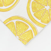 Lemon Thleece Throw Blanket Fleece Deken (Hoek)