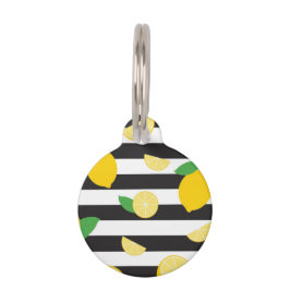 Lemon ThMED Striped Huisdierpenning
