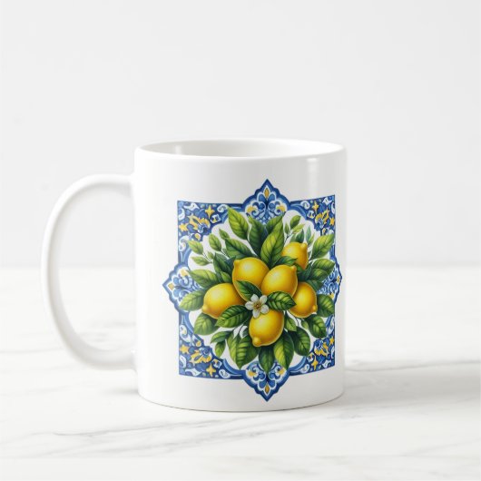 Lemon Tile Koffiemok (Links)