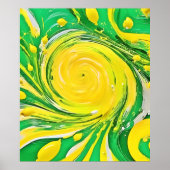 Lemon Tornado Design Poster (Voorkant)