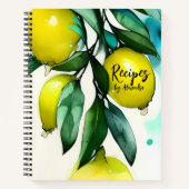 Lemon Tree Aangepast tekstrecept boek (Voorkant)