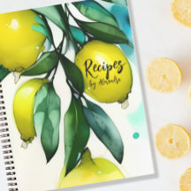 Lemon Tree Aangepast tekstrecept boek