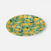 Lemon Tree Artisan Fresh Kleurrijk Plezier Papieren Bordje (Gekanteld)