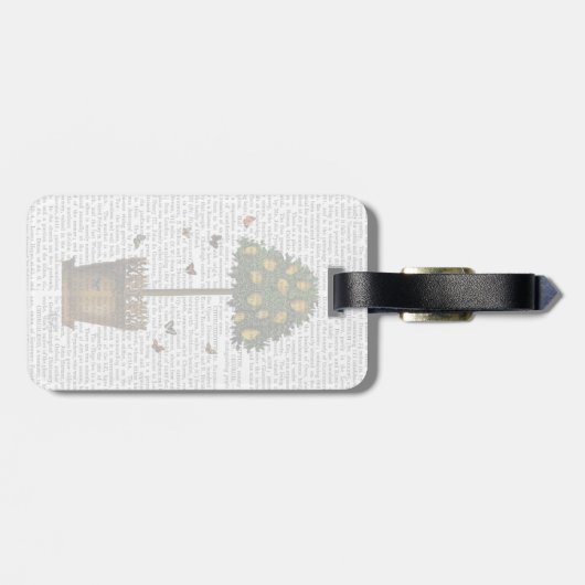 Lemon Tree Bagagelabel (Achterkant horizontaal)