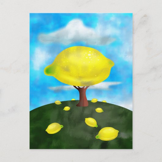 Lemon Tree Briefkaart (Voorkant)