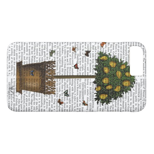 Lemon Tree Case-Mate iPhone Case (Achterkant (Horizontaal))
