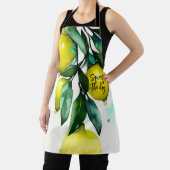 Lemon Tree drukt de aangepaste dagtekst in Schort (Insitu)