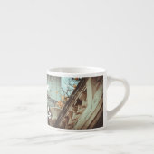 Lemon Tree en oude gebouwen Espresso Kop (Rechts)