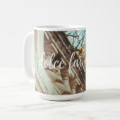 Lemon Tree en oude gebouwen Koffiemok (Voorkant links)