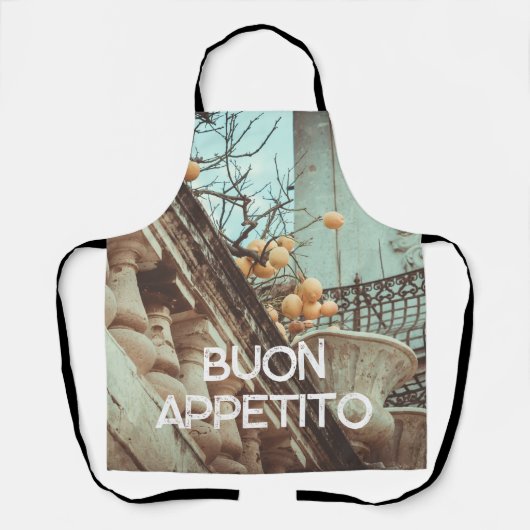 Lemon Tree en oude gebouwen Schort (Voorkant)