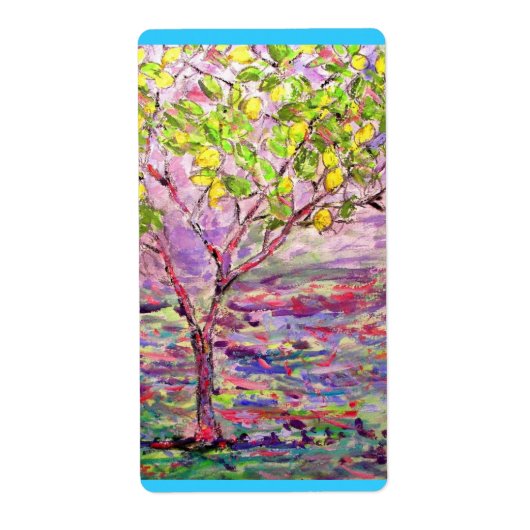 Lemon Tree Etiket (Voorkant)