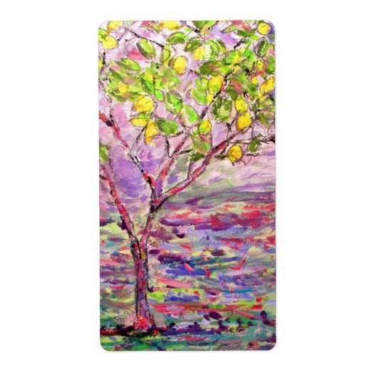 Lemon Tree Etiket (Voorkant)