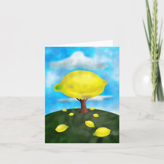 Lemon Tree Kaart (Voorkant)