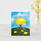 Lemon Tree Kaart (Gele Bloem)