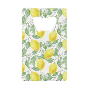 Lemon Tree Patroon Creditkaart Flessenopener