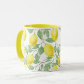 Lemon Tree Patroon Mok (Voorkant links)