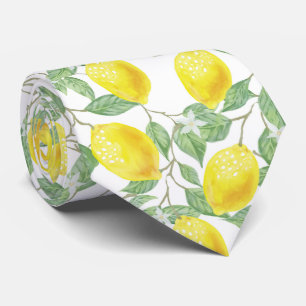 Lemon Tree Patroon Stropdas
