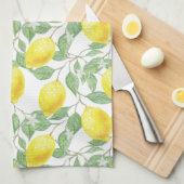 Lemon Tree Patroon Theedoek (Quarter Fold)