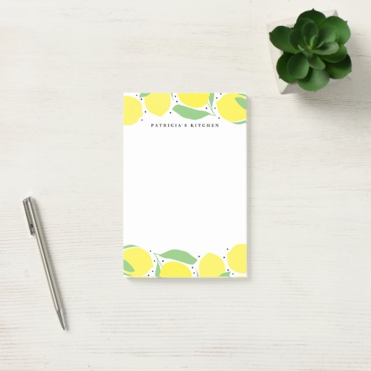 Lemon Tree Personated Post It Notes (Kantoor)