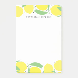 Lemon Tree Personated Post It Notes