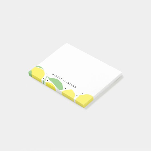 Lemon Tree Personated Post It Notes (Schuin)