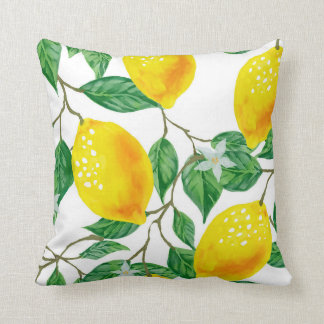 LEMON TREE PILLOW, Geel en groen Kussen