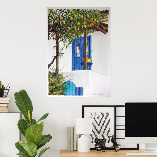 Lemon Tree Poster (Thuiskantoor)