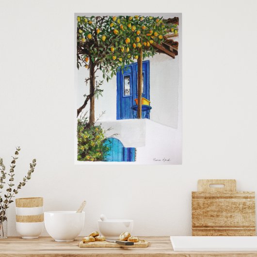 Lemon Tree Poster (Keuken)