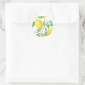Lemon Tree Ronde Sticker (Tas)