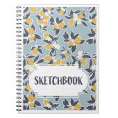 Lemon tree Sketchbook Notitieboek (Voorkant)