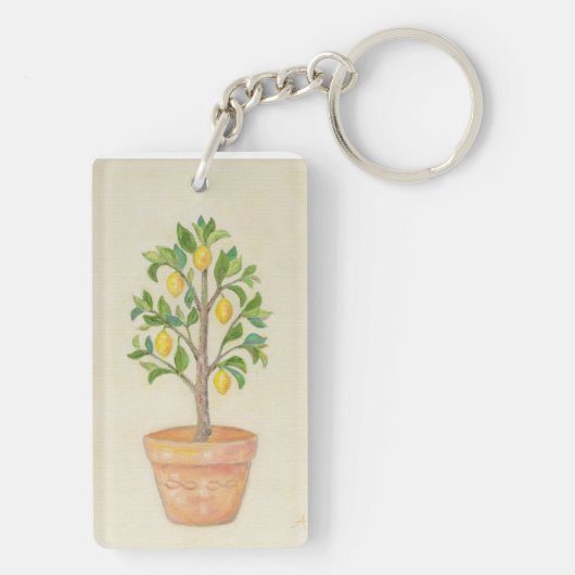 Lemon Tree sleutelhanger (achterkant)