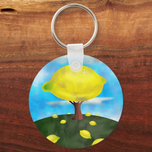 Lemon Tree Sleutelhanger (Voorkant)