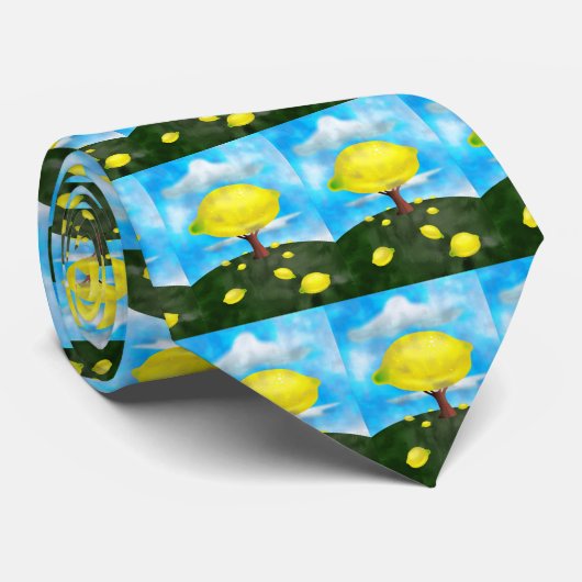 Lemon Tree Stropdas (Opgerold)