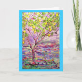 Lemon Tree-vrede op aarde Feestdagen Kaart (Voorkant)