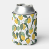 Lemon Tropical: Helder Naadloos Blikjeskoeler (Blikje Voorkant)