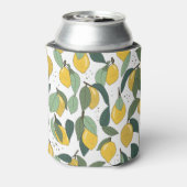 Lemon Tropical: Helder Naadloos Blikjeskoeler (Blikje Achterkant)