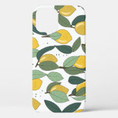 Lemon Tropical: Helder  Naadloos Case-Mate iPhone Case (Achterkant)
