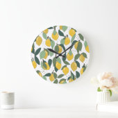 Lemon Tropical: Helder Naadloos Grote Klok (Huis)
