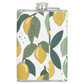 Lemon Tropical: Helder Naadloos Heupfles (Achterkant)
