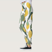 Lemon Tropical: Helder Naadloos Leggings (Links)
