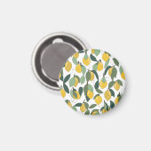 Lemon Tropical: Helder Naadloos Magneet (Voorkant / Achterkant)