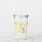 Lemon Tumbler Acryl Drinkbeker (Voorkant)