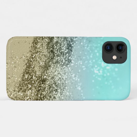 Lemon Twist Beach Glitter #3 Case-Mate iPhone Case (Achterkant (horizontaal))