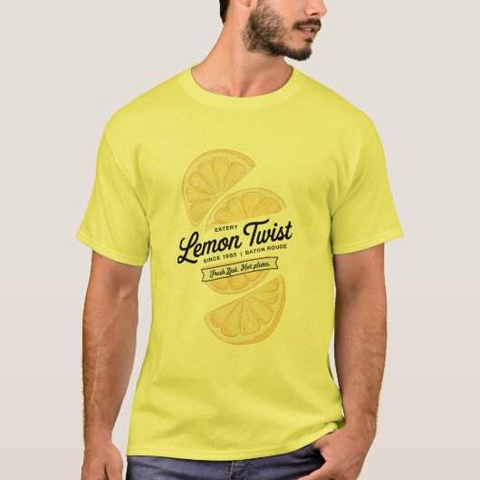 Lemon Twist Eatery T-shirt (Voorkant)