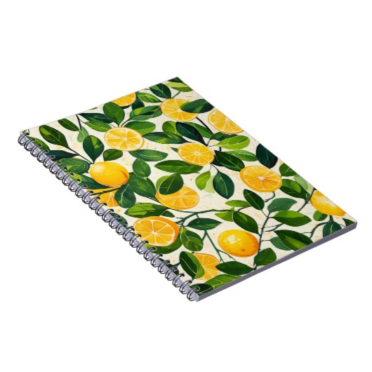 Lemon Twist Notitieboek (Rechterzijde)