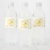 Lemon Two Sweet 2e verjaardag Waterfles Etiket (Flessen)