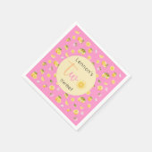 Lemon Two Sweet verjaardagsfeestje Servet (Hoek)